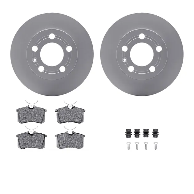 R1 Concepts WDWH1-73006 Brake Rotor- Carbon Coated W/ Ceramic Pads & Hdw
